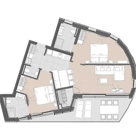 Hotel apartamentowy Bacher Living - & Serfaus